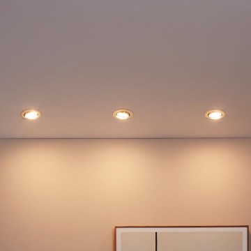 Eglo - НАБІР 3x Світлодіодний підвісний стельовий світильник PENETO 3xGU10-LED/5W/230V