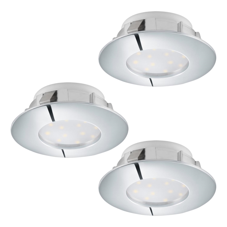 Eglo - НАБІР 3x Світлодіодний підвісний стельовий світильник PINEDA 1xLED/4,9W/230V