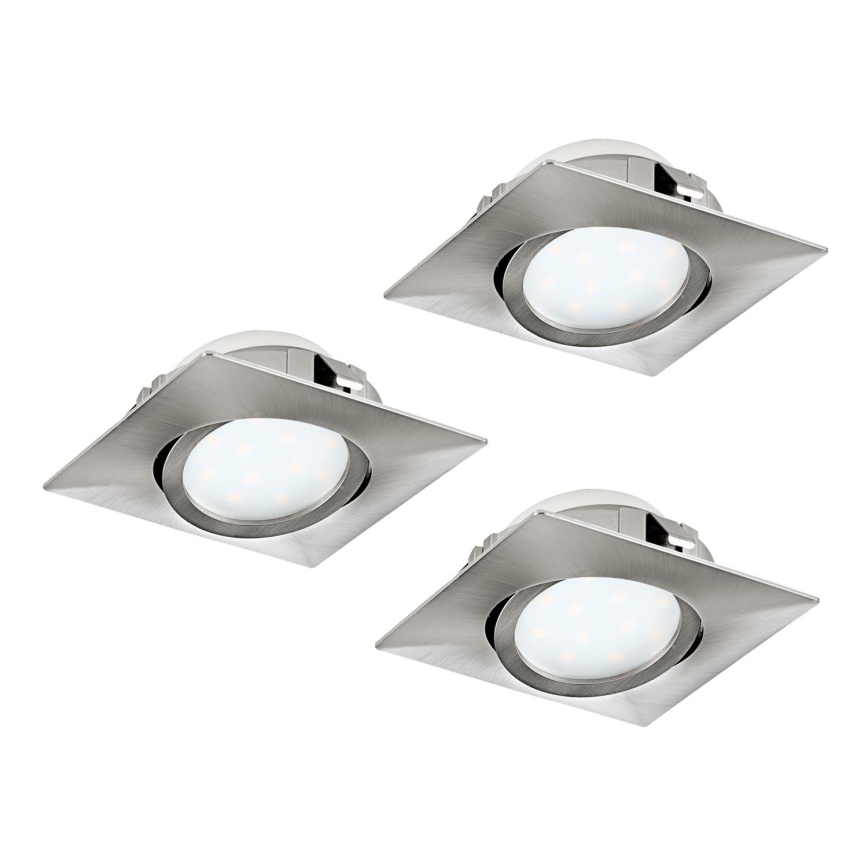 Eglo - НАБІР 3x Світлодіодний підвісний стельовий світильник PINEDA 1xLED/4,9W/230V