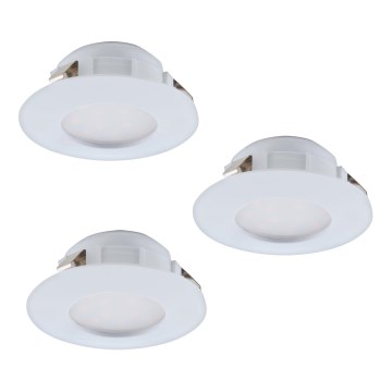 Eglo - НАБІР 3x Світлодіодний підвісний стельовий світильник PINEDA 1xLED/6W/230V