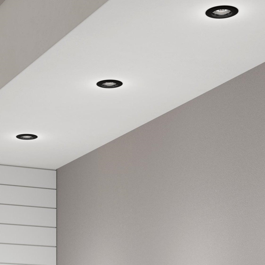 Eglo - НАБІР 3x Вбудований стельовий LED світильник PENETO 1xGU10/2,8W/230V