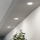 Eglo - набір із 3 LED-вбудованих точкових світильників LED/3,7W/230V 2700/4000/6500K діаметр 8,8 см білий