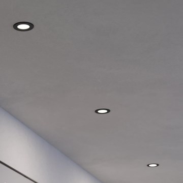 Eglo - Набір із 3 шт. вбудованих LED-світильників FUEVA 5 LED/2,7 Вт/230 В, діам. 8,6 см