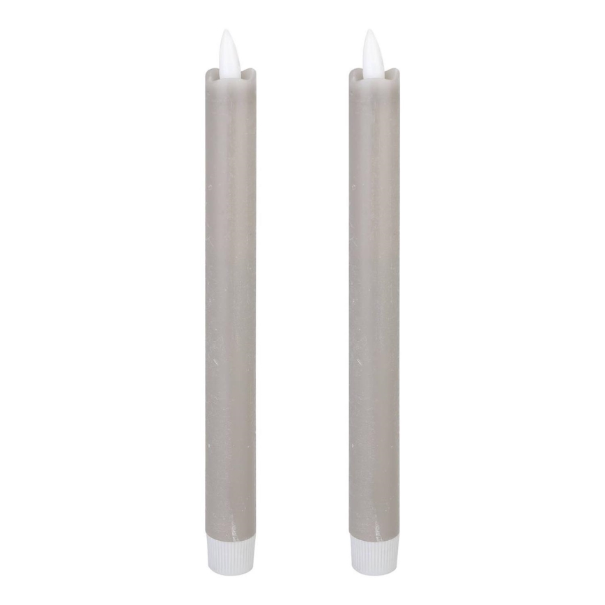 Eglo - Набір з 2х світлодіодних свічок LED/1xAAA 24,5 см сірий