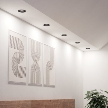 Eglo - НАБІР з 5 вбудованих точкових світильників LED/4,8W/230V 2700/4000/6500K чорні
