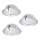 Eglo - НАБОР 3x светодиодных подвесных потолочных светильника PINEDA 1xLED/6W/230V