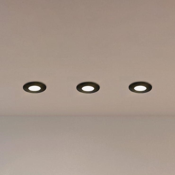 Eglo - НАБОР 3x Светодиодный встроенный светильник для ванной комнаты PINEDA LED/4,9W/230V IP44