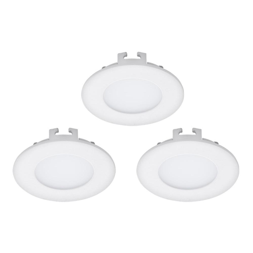 Eglo - НАБОР 3x Светодиодный встроенный светильник FUEVA 1 1xLED/2,7W/230V