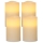 Eglo - Набор 4x светодиодные рождественские украшения 1xLED/0,066W/3xAAA бежевые