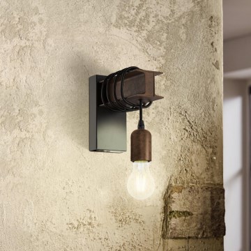 Eglo - Nástěnné svítídlo TOWNSHEND 1xE27/10W/230V