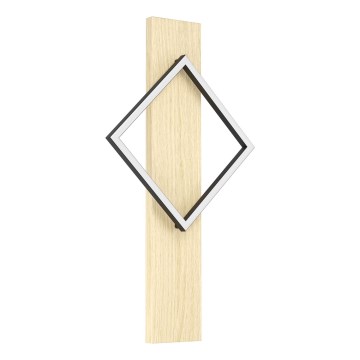 Eglo - настенный светильник LED/13W/230V чёрный/бежевый