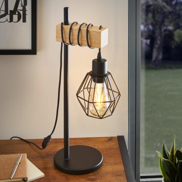 Егло - Настільна лампа ТАУНШЕНД 1xE27/60W/230V