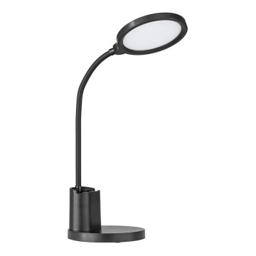 Eglo - Настільна LED лампа з регулюванням яскравості LED/2,1W/5V 1500 mAh 3000-6500K чорний