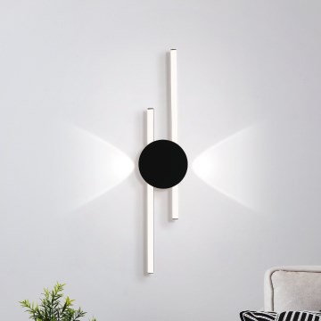 Eglo - настінний світильник LED 20 Вт/230 В + LED 0,91 Вт, чорний