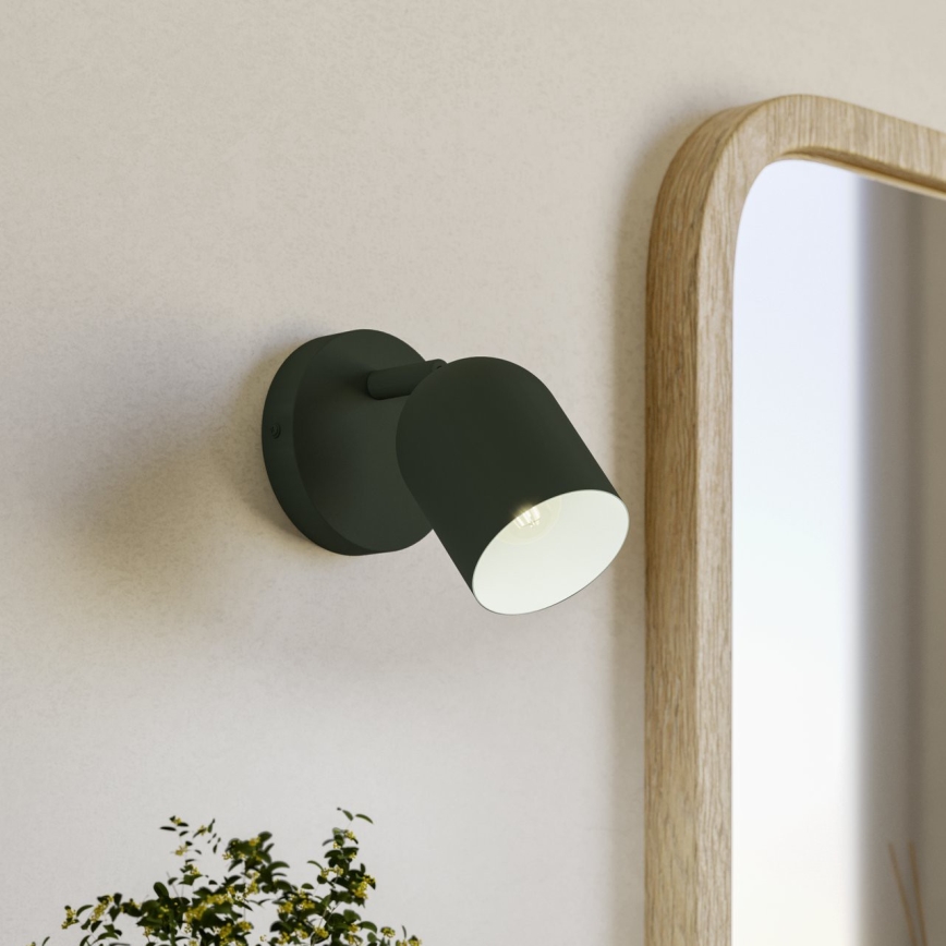 Eglo - Настінний точковий світильник 1xE14/40W/230V зелений