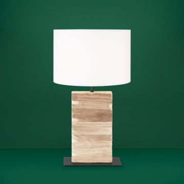 Eglo - Настольная лампа 1xE27/40W/230V 62,5 см коричневый