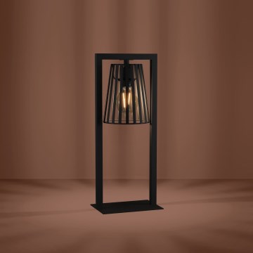 Eglo - Настольная лампа 1xE27/40W/230V черный