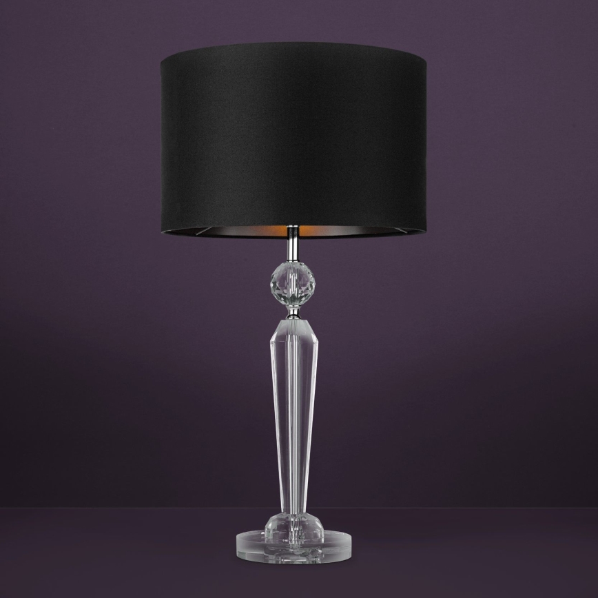 Eglo - Настольная лампа 1xE27/40W/230V черный