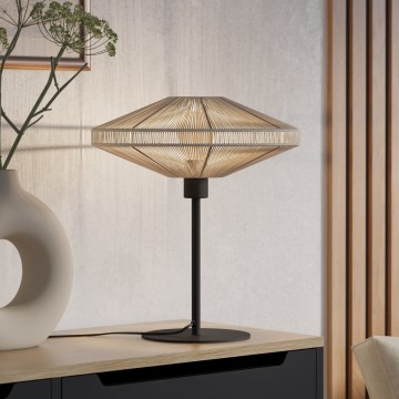 Eglo - Настольная лампа 1xE27/40W/230V кремовая