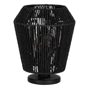 Eglo - Настольная лампа 1xE27/60W/230V черный