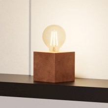Eglo - Настольная лампа 1xE27/40W/230V коричневая