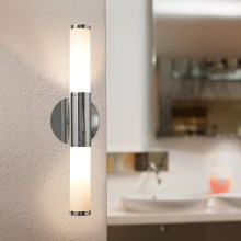 Eglo - Настінний світильник для ванної кімнати 2xE14/40W/230V IP44
