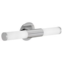 EGLO - Настінний світильник для ванної кімнати 2xE14/40W біле опалове скло
