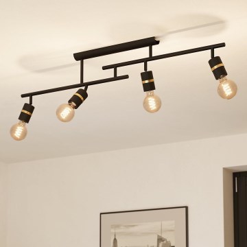 Eglo - Накладна люстра 4xE27/10W/230V