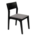 Eglo - Обіднє крісло 84x55 см чорний/сірий