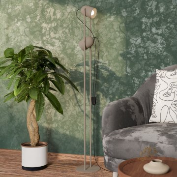 Eglo - Підлогова лампа 2xE14/8W/230V бежевого кольору