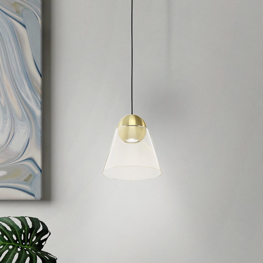 Eglo - Підвісна LED люстра 1xGU10/4,5W/230V