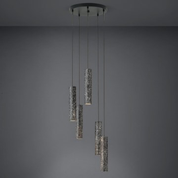 Eglo - Підвісна LED люстра 5xGU10/4,5W/230V