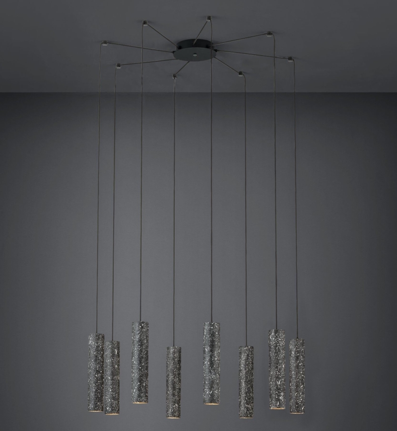 Eglo - Підвісна LED люстра 8xGU10/4,5W/230V