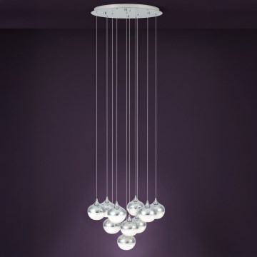 Eglo - Підвісна LED люстра з регулюванням яскравості 10xLED/3,1W/230V