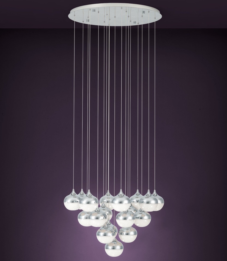 Eglo - Підвісна LED люстра з регулюванням яскравості 18xLED/3,1W/230V