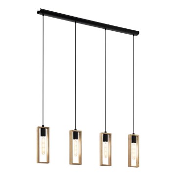 Eglo - Підвісна люстра на тросі 4xE27/60W/230V