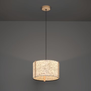 Eglo - Подвесная люстра 1xE27/25W/230V бежевый