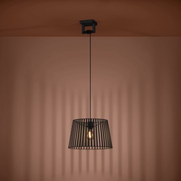 Eglo - Подвесная люстра 1xE27/40W/230V черный