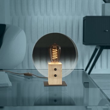 Eglo - Подвесная люстра 1xE27/40W/230V дымчатый