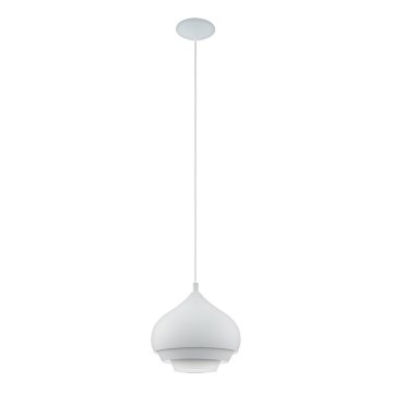 Eglo - Подвесная люстра 1xE27/60W/230V белая