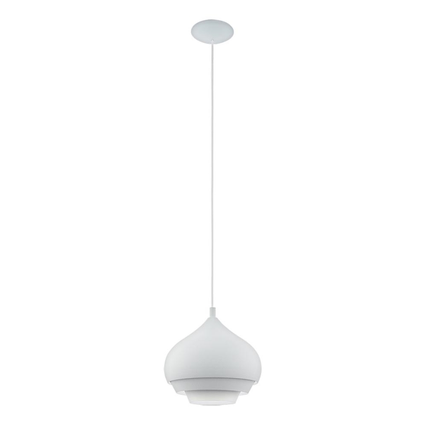 Eglo - Подвесная люстра 1xE27/60W/230V белая