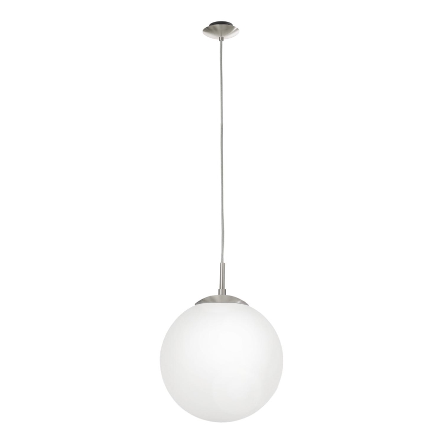 EGLO - Подвесная люстра 1xE27/60W/230V диаметр 25 cm белая