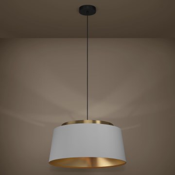 Eglo - Подвесная люстра 3xE27/40W/230V серый/золотистый