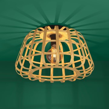 Eglo - Потолочный светильник 1xE27/40W/230V бамбук