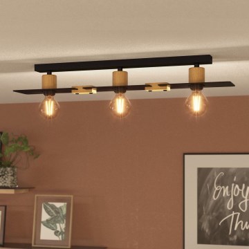 Eglo - Потолочный светильник 3xE27/40W/230V