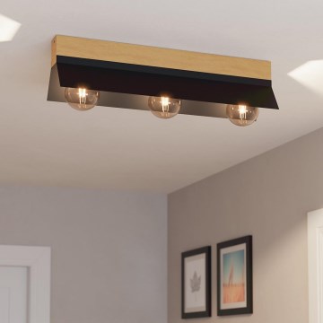 Eglo - Потолочный светильник 3xE27/40W/230V