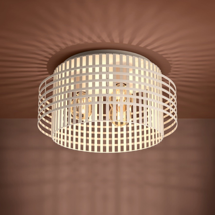 Eglo - Потолочный светильник 3xE27/40W/230V кремовый