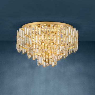 Eglo - Потолочный светильник CALMEILLES 10xE14/25W/230V ⌀ 63 см