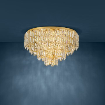 Eglo - Потолочный светильник CALMEILLES 10xE14/25W/230V ⌀ 78 см