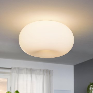 Eglo - Потолочный светильник OPTICA 2xE27/60W/230V опаловое стекло